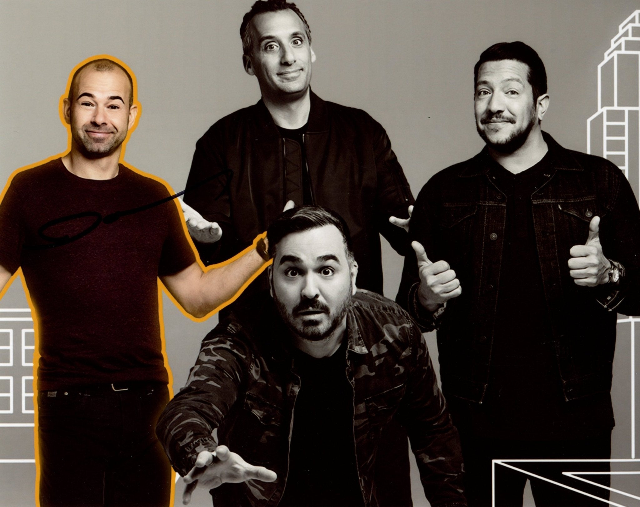James Murray Impractical Jokers 8x10 Photo Signed JSA Certified Autograph