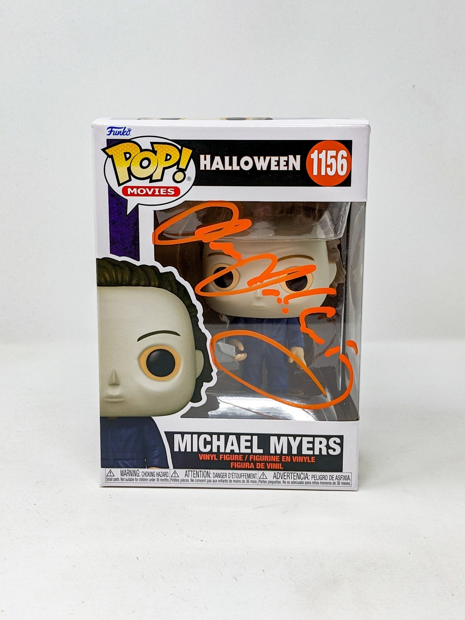 James Jude Courtney Halloween Michael Myers #1156 Signed Funko Pop JSA Certified Autograph