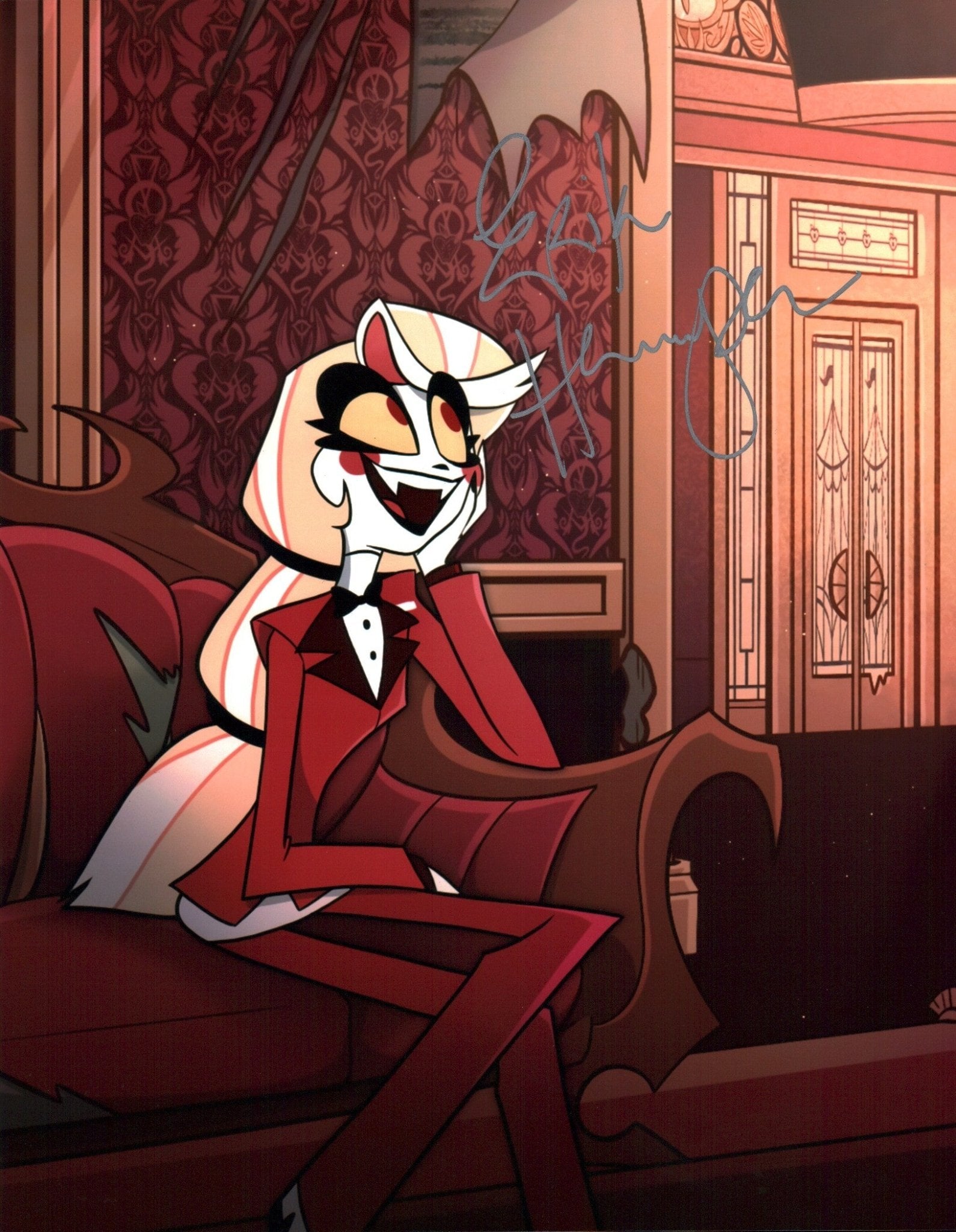 Erika Henningsen Hazbin Hotel 11x14 Photo Signed JSA Certified Autograph