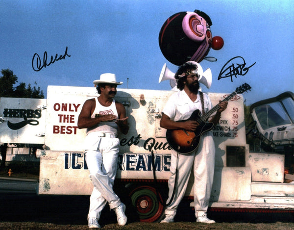 Cheech & Chong Still Smokin Signed 11x14 Photo Poster JSA Certified Autograph