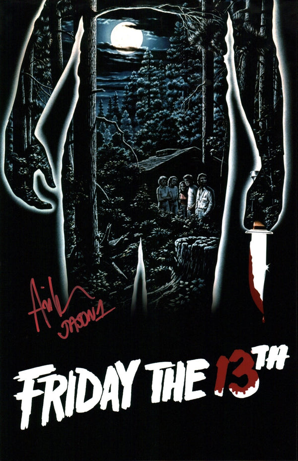 Ari Lehman Friday the 13th 11x17 Photo Poster Signed JSA Certified Autograph