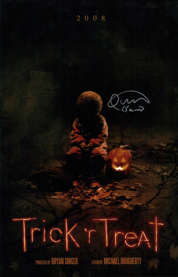 Quinn Lord Trick 'r Treat 11x17 Signed Photo Poster JSA Certified Autograph