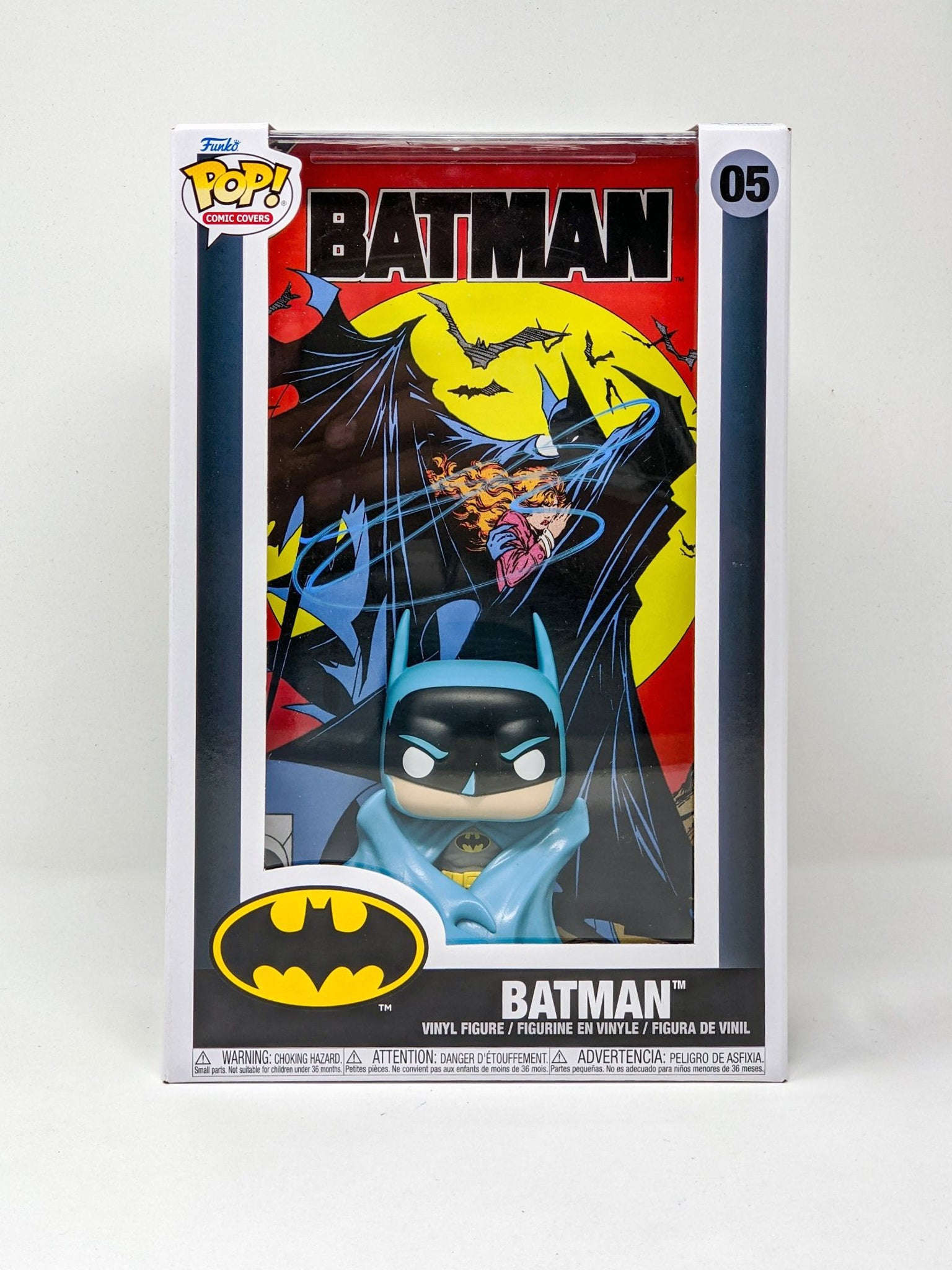 Troy Baker DC Superheroes Batman #05 Signed Comic Cover Funko Pop JSA Certified Autograph
