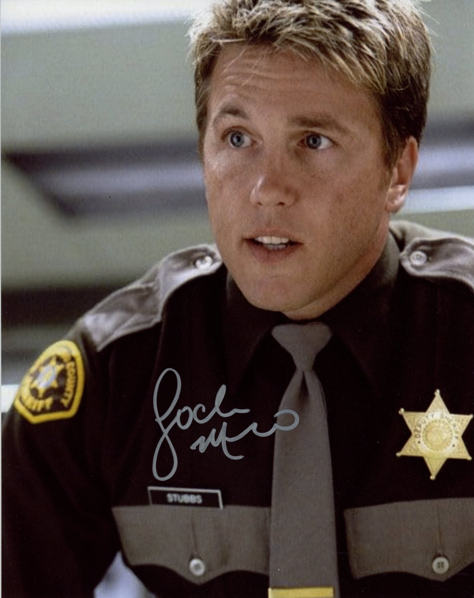 Lochlyn Munro Freddy vs. Jason 8x10 Signed Photo JSA Certified Autograph