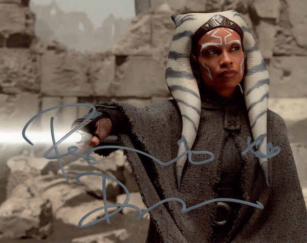Rosario Dawson Star Wars Ahsoka 8x10 Signed Photo JSA Certified Autograph
