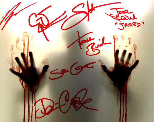 The Walking Dead 8x10 Signed Cast Photo JSA Certified Autograph