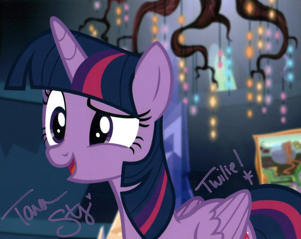 Tara Strong My Little Pony 8x10 Signed Photo JSA Certified Autograph