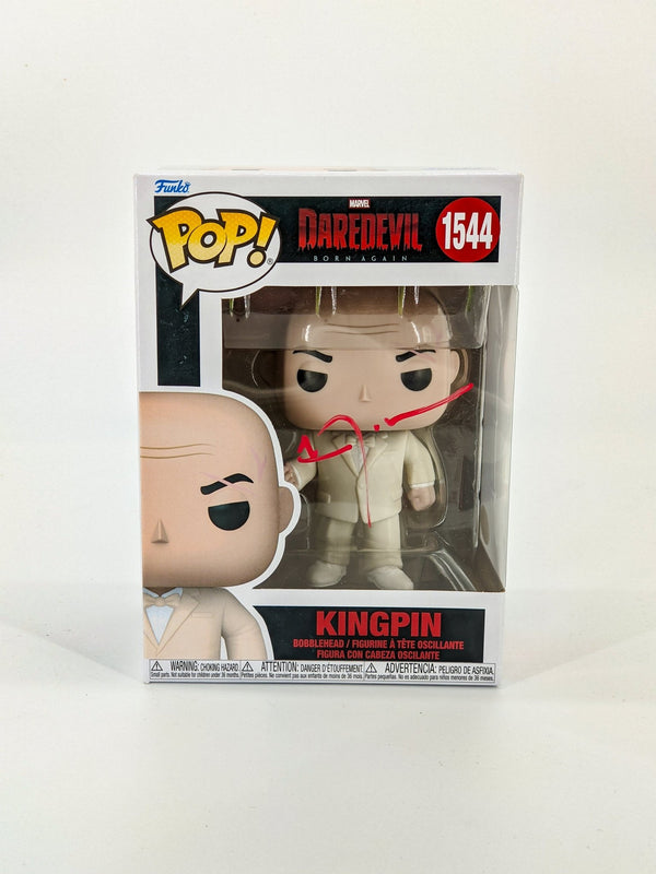 Vincent D'Onofrio Marvel Kingpin #1544 Signed Funko Pop JSA Certified Autograph