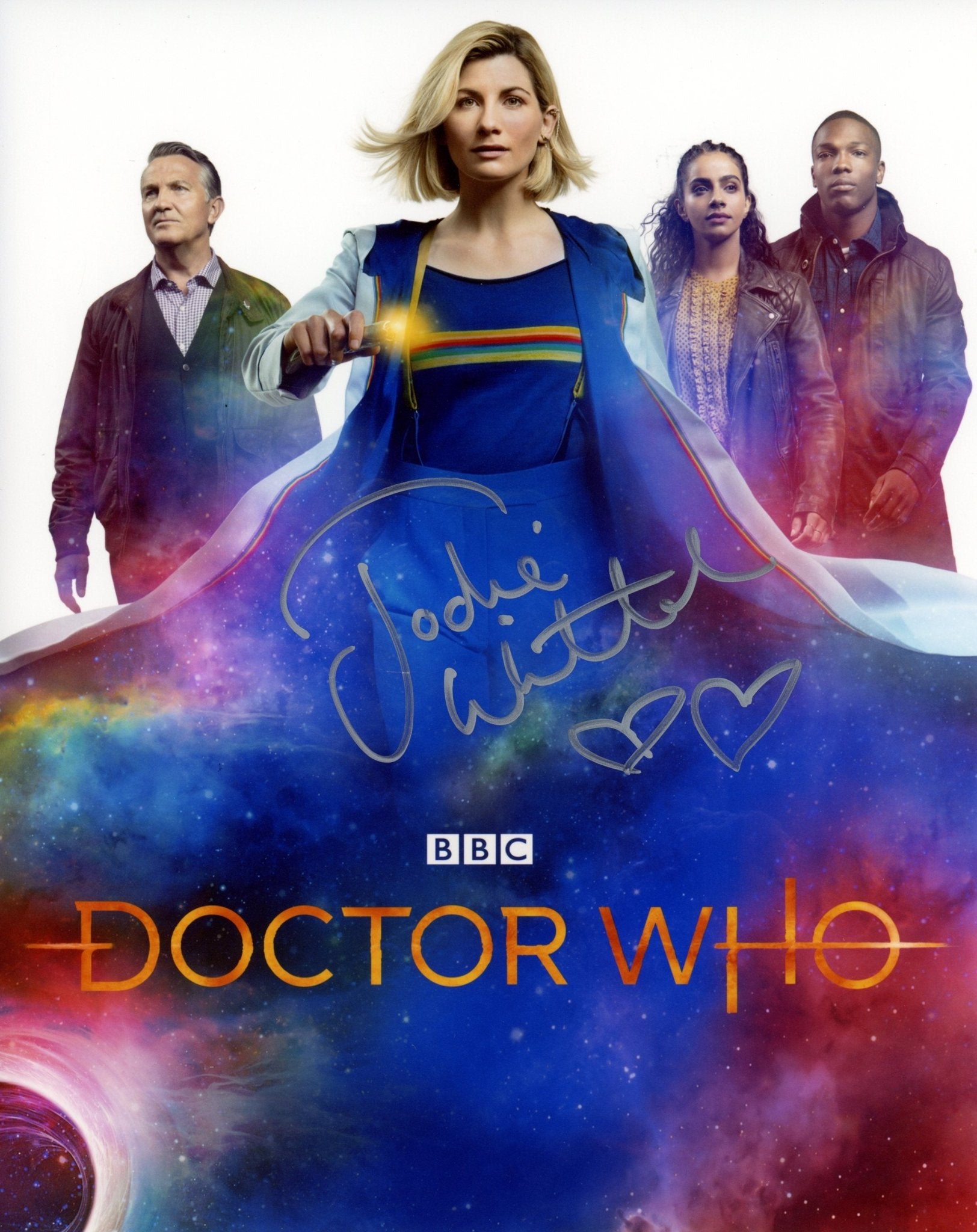 Jodie Whittaker Doctor Who 8x10 Signed Photo JSA Certified Autograph