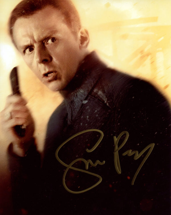 Simon Pegg Star Trek Into Darkness 8x10 Signed Photo JSA Certified Autograph