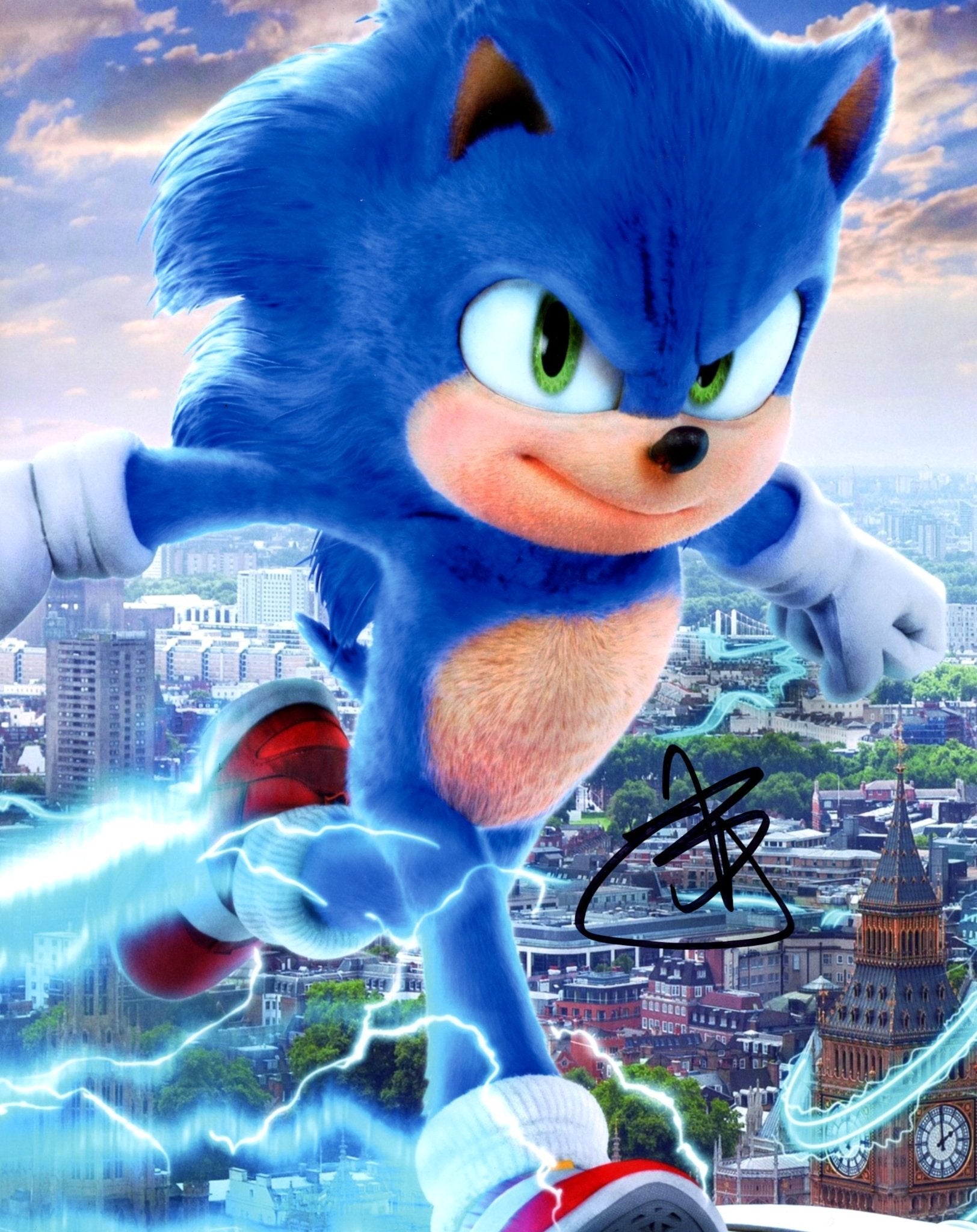 Ben Schwartz Sonic the Hedgehog 8x10 Signed Photo JSA Certified Autograph GalaxyCon