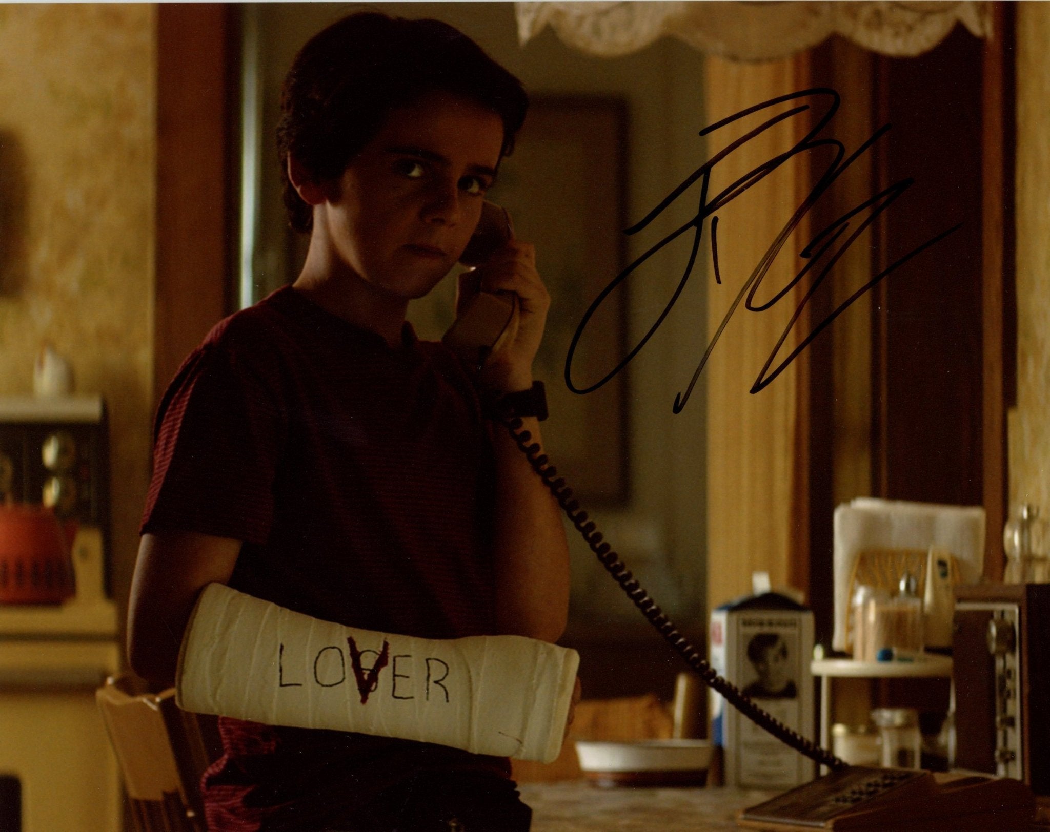 Jack Dylan Grazer IT 8x10 Signed Photo JSA Certified Autograph