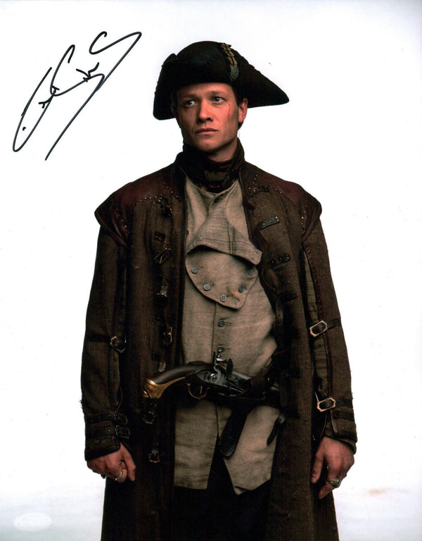 Ed Speleers Outlander 11x14 Signed Photo Poster JSA Certified Autograph