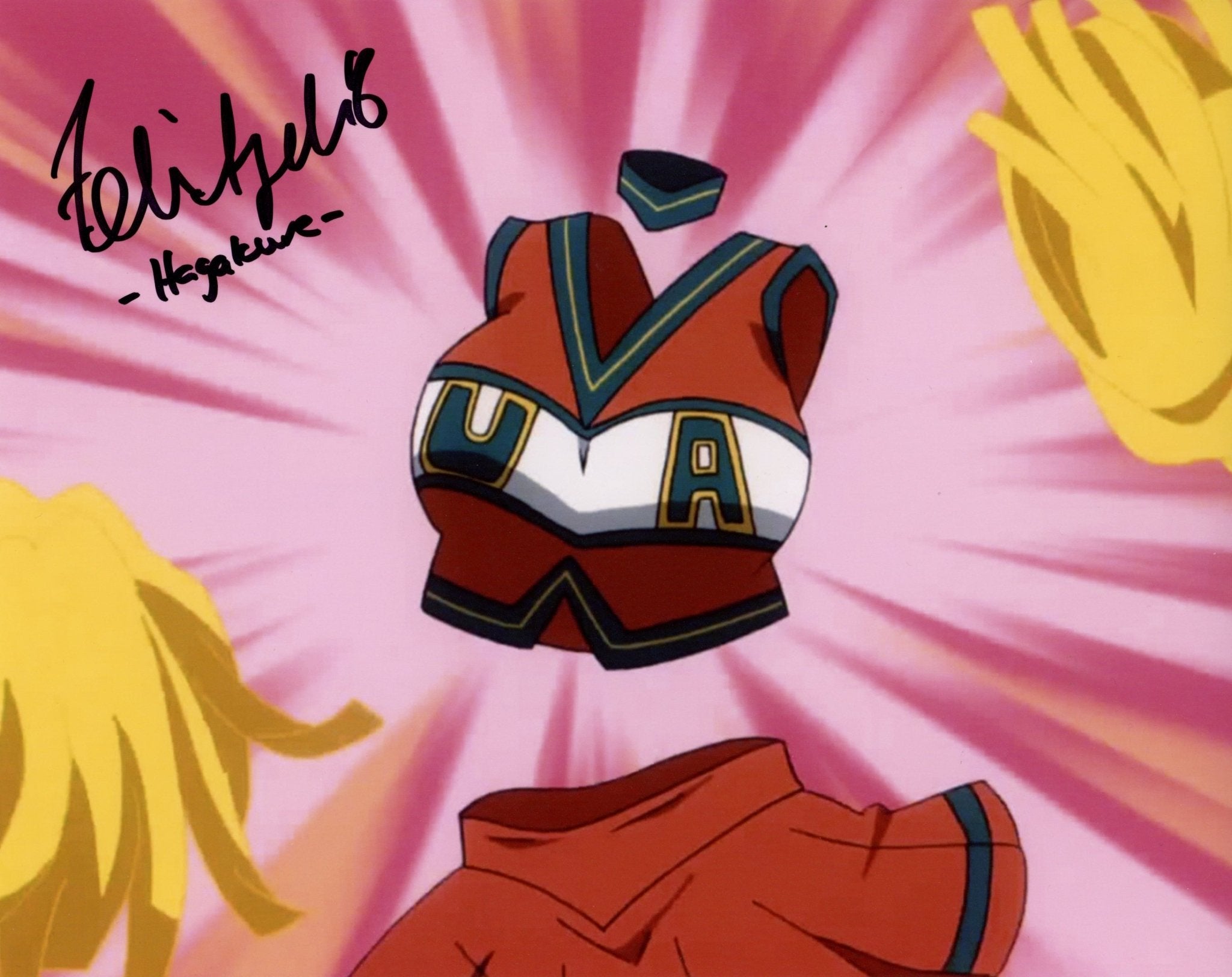 Felecia Angelle My Hero Academia 8x10 Photo Signed JSA Certified Autograph