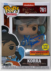 Janet Varney The Legend of Korra #761 GLOW IN THE DARK Exclusive Signed Funko Pop JSA Certified Autograph