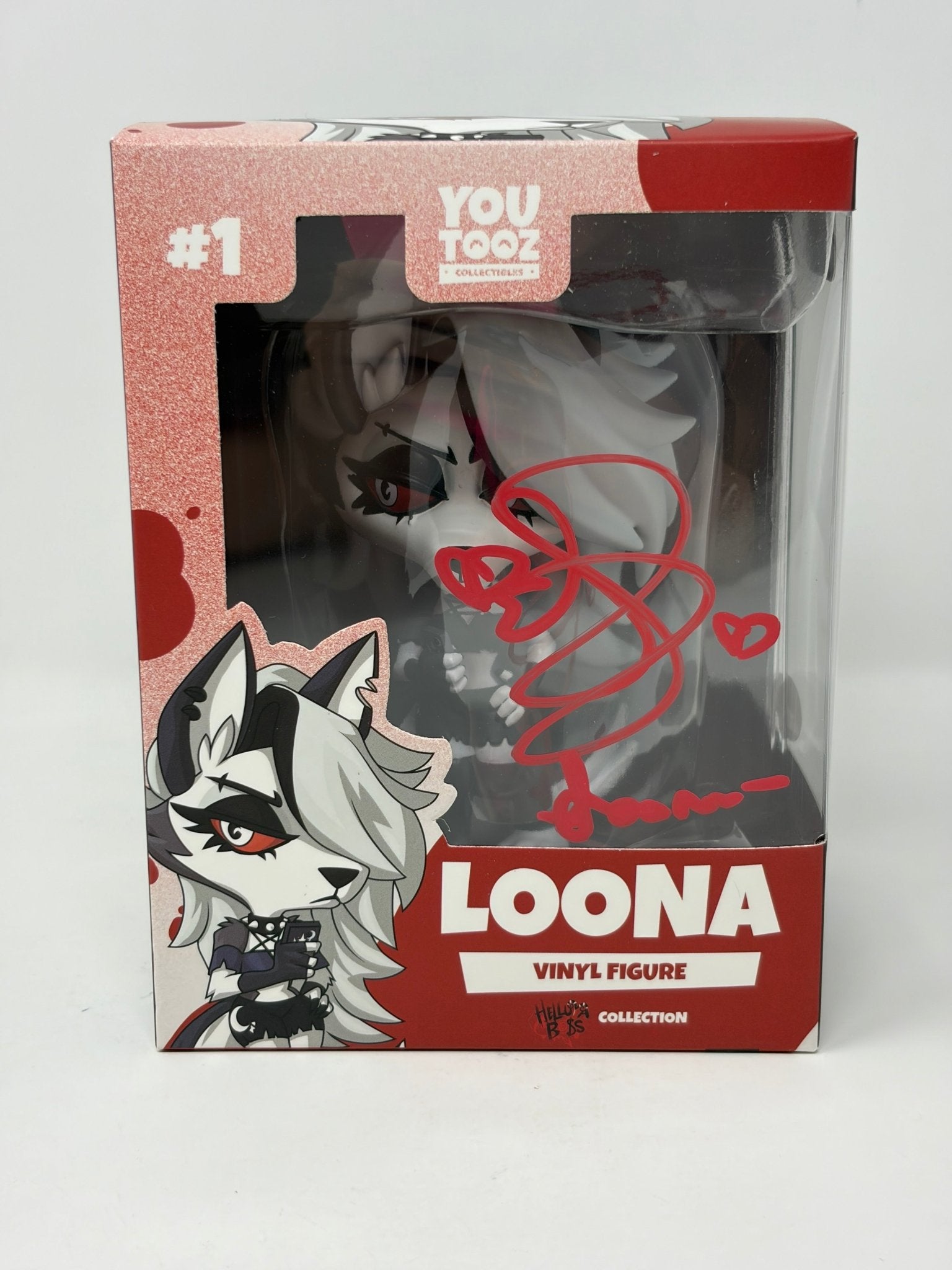 Erica Lindbeck Signed Loona #1 Helluva Boss YouTooz Vinyl Figure JSA Certified Autograph