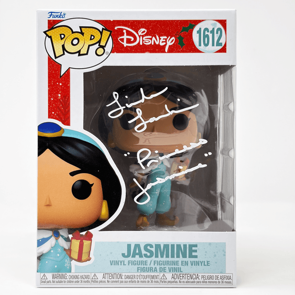 Linda Larkin Disney Jasmine #1612 Signed Funko Pop