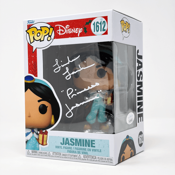 Linda Larkin Disney Jasmine #1612 Signed Funko Pop