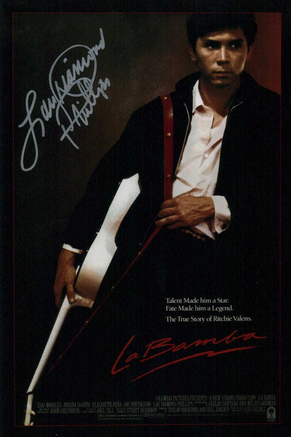 Lou Diamond Phillips La Bamba 8x12 Signed Photo JSA Certified Autograph