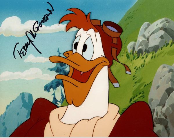 Terry McGovern Darkwing Duck 8x10 Signed Photo JSA Certified Autograph