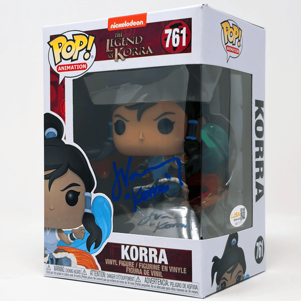 Janet Varney The Legend of Korra #761 Signed Funko Pop