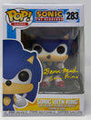 Deven Mack Sonic The Hedgehog With Ring #283 Signed Funko Pop