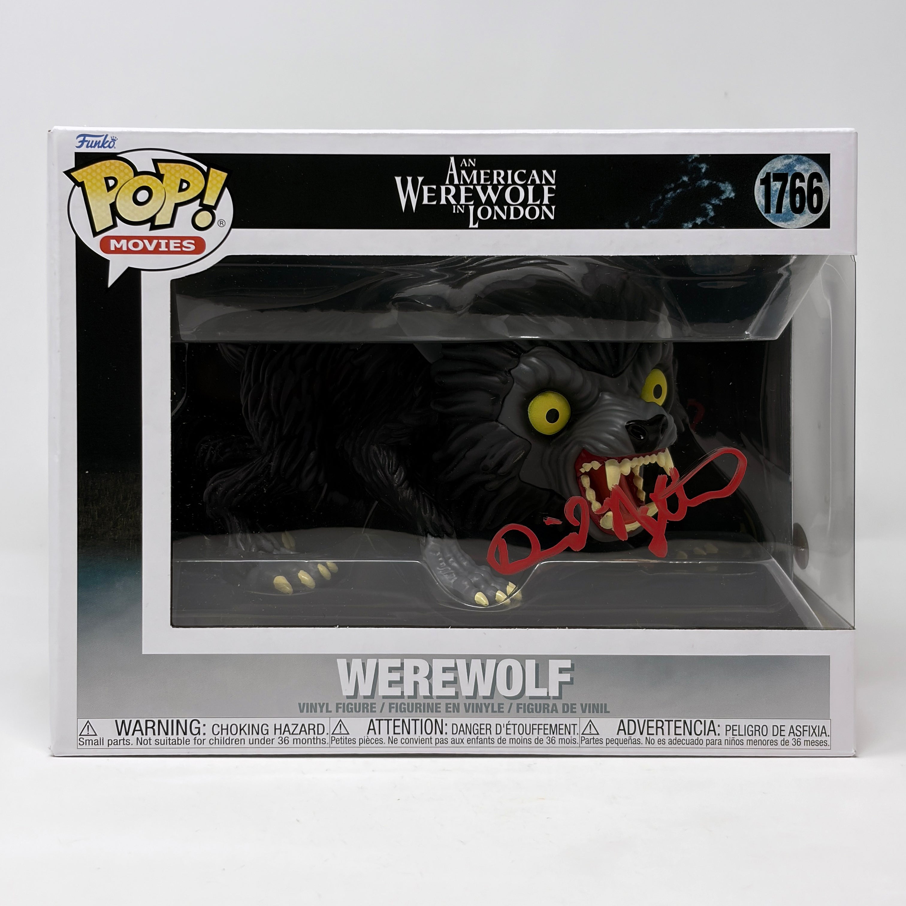 David Naughton An American Werewolf in London #1766 Signed Funko