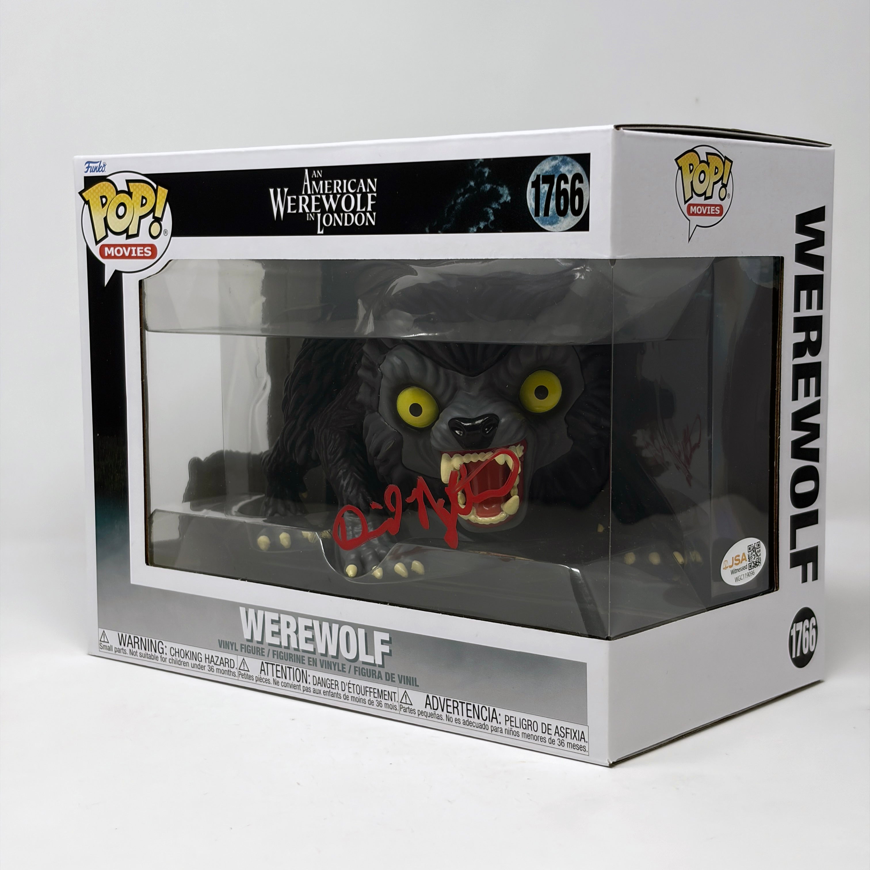 David Naughton An American Werewolf in London #1766 Signed Funko