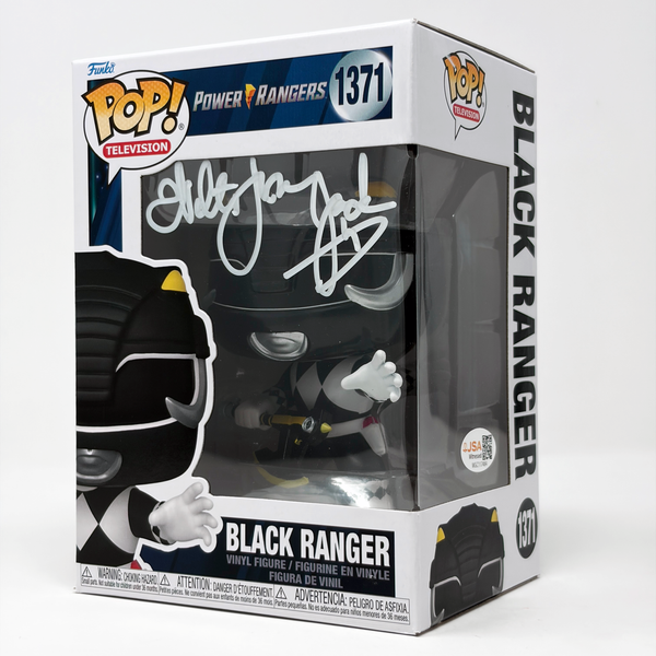 Walter Jones Power Rangers Black Ranger #1371 Signed Funko Pop