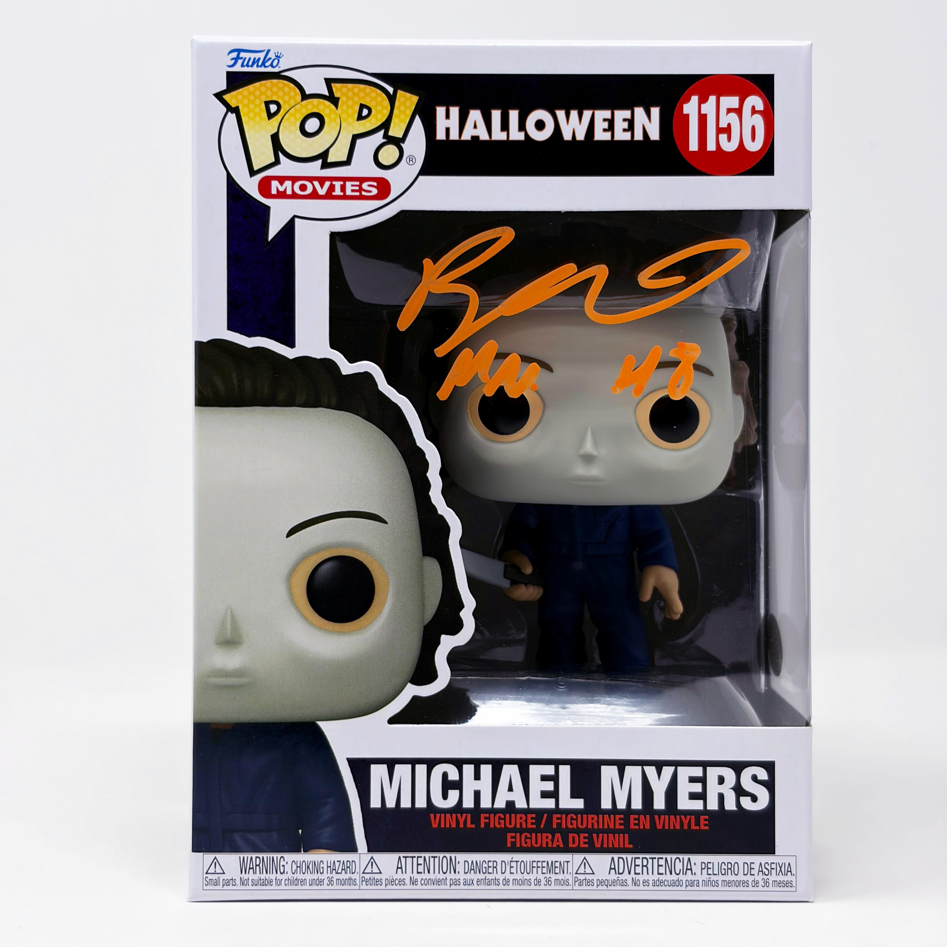Brad Loree Michael Myers Halloween Signed Funko Pop #1156