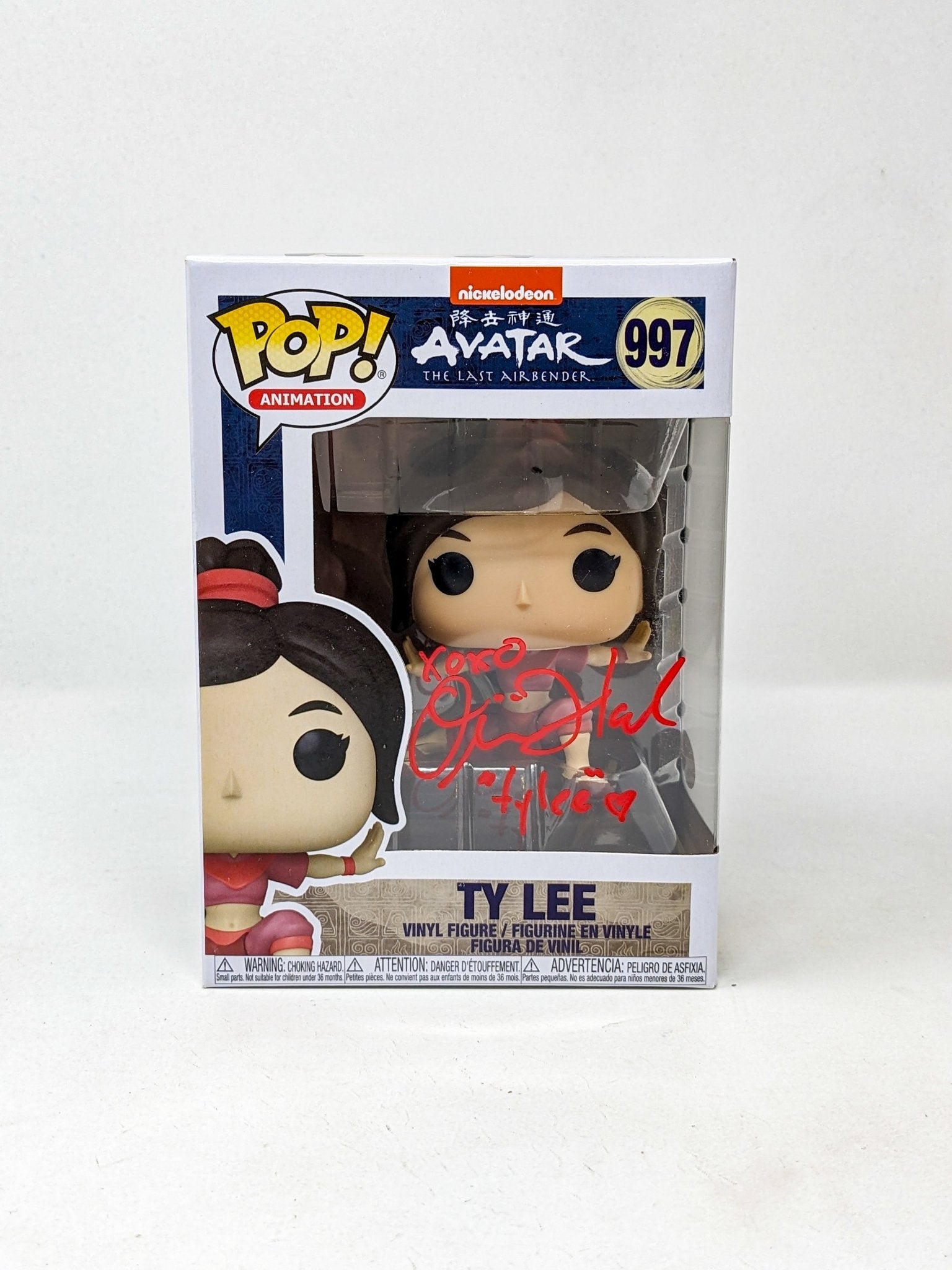 Olivia Hack Avatar Last Airbender Ty Lee #997 Signed Funko Pop JSA Certified Autograph