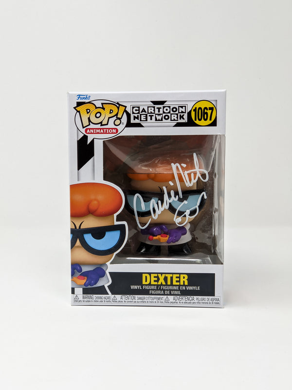Candi Milo Cartoon Network Dexter #1067 Signed Funko Pop JSA Certified Autograph GalaxyCon