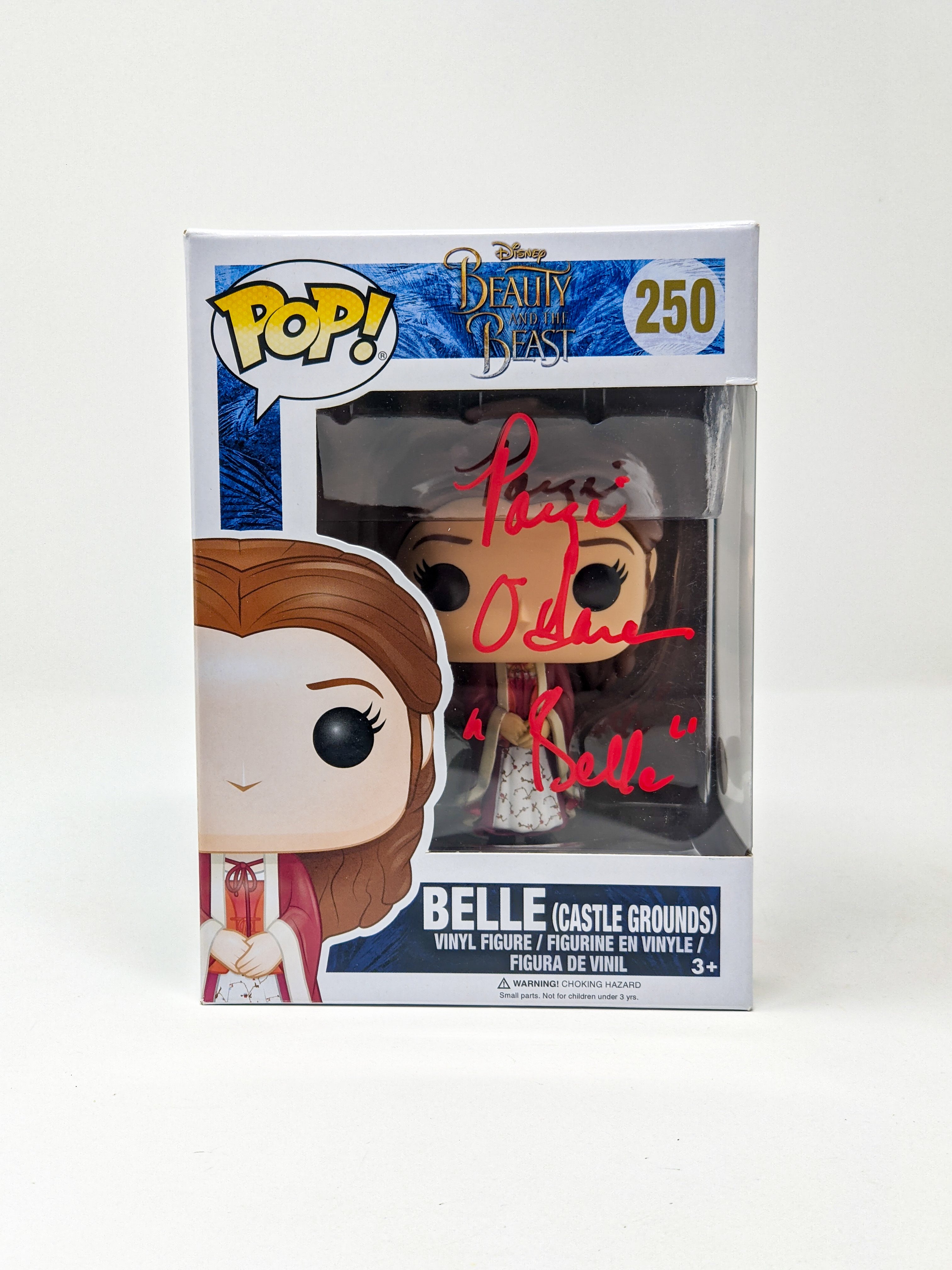 Paige O'Hara Disney Beauty and the Beast Belle #250 Signed Funko Pop JSA Certified Autograph