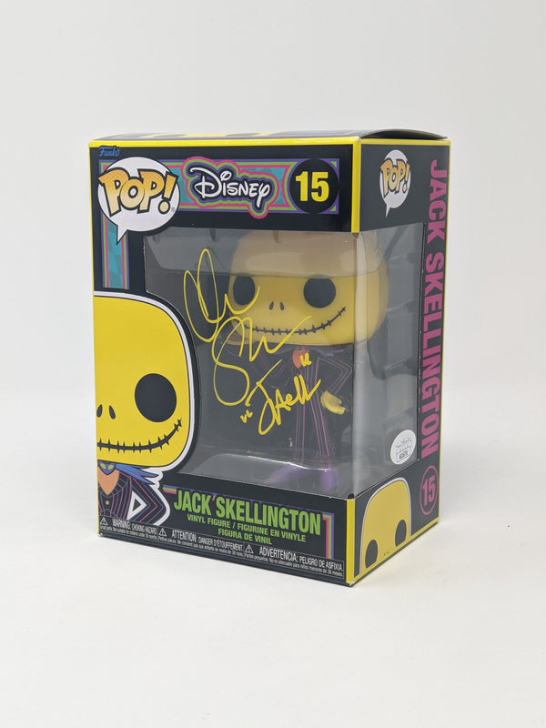 Chris Sarandon Disney Nightmare Before Christmas Jack Skellington #15 Exclusive Signed Funko Pop JSA COA Certified Autograph