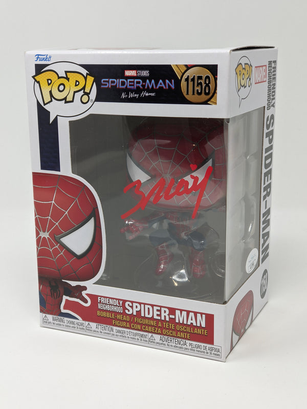 Mark Bagley Marvel Spider-Man #1158 Signed Funko Pop JSA Certified Autograph