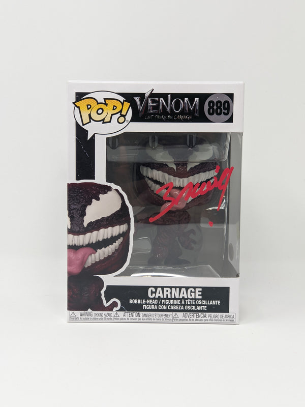 Mark Bagley Marvel Carnage #889 Signed Funko POP JSA Certified Autograph