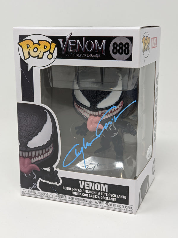 Clayton Crain Venom #888 Signed Funko Pop JSA Certified Autograph