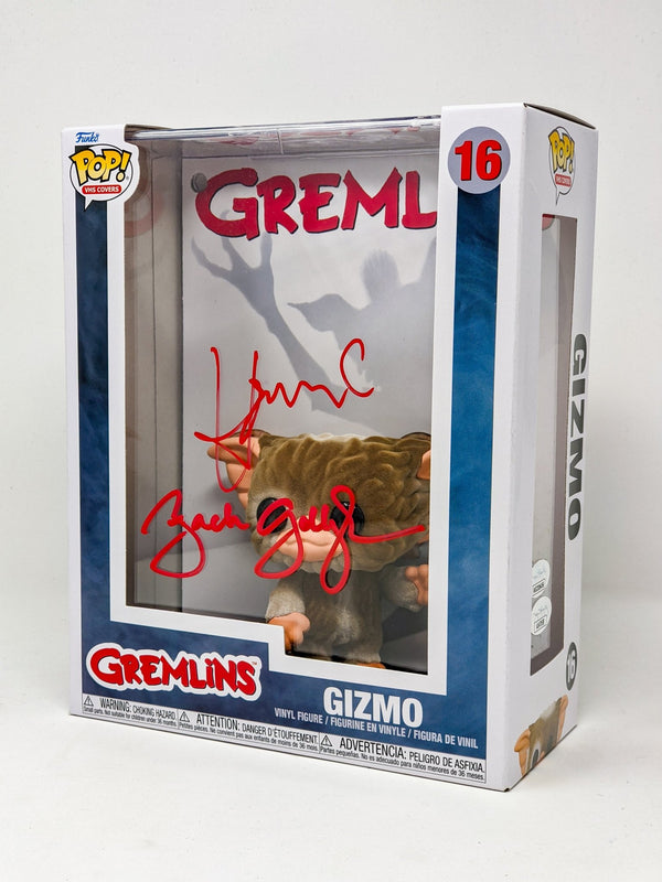 Howie Mandel & Zach Gallingan Gremlins Gizmo #116 Signed Funko Pop JSA Certified Autograph