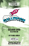 DISNEY VILLAINS MALEFICENT #1 GALAXYCON EXCLUSIVE ANDOLFO VARIANT COMIC BOOK