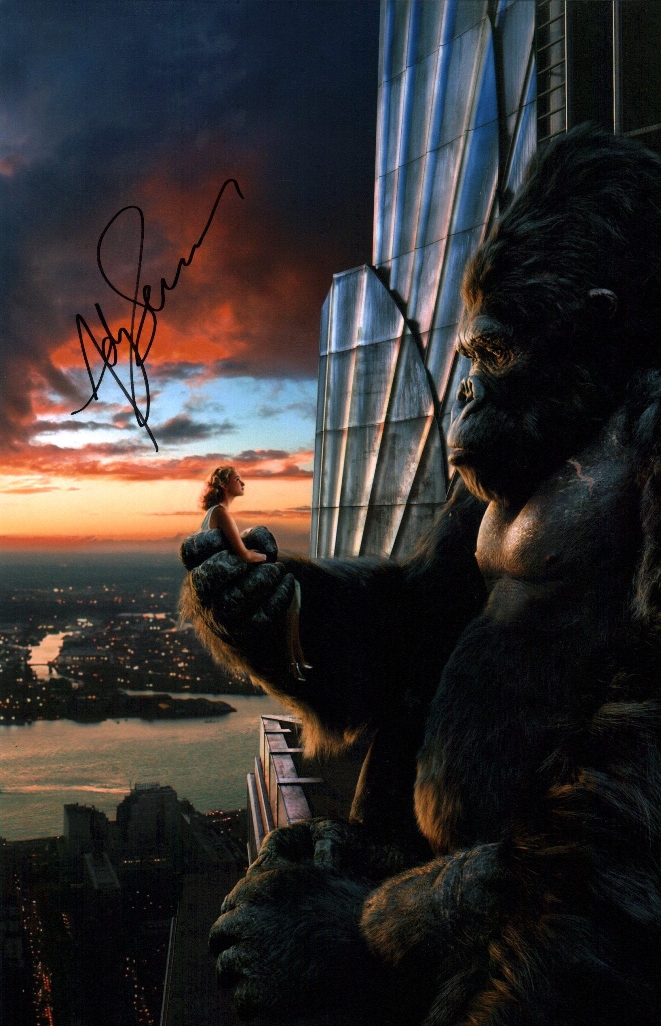 Andy Serkis King Kong 11x17 Signed Photo Poster JSA Certified Autograp