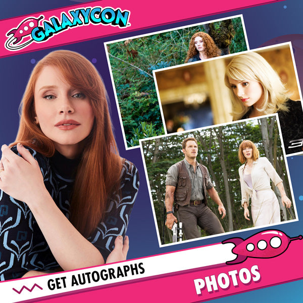 Bryce Dallas Howard: Autograph Signing on Photos, November 27