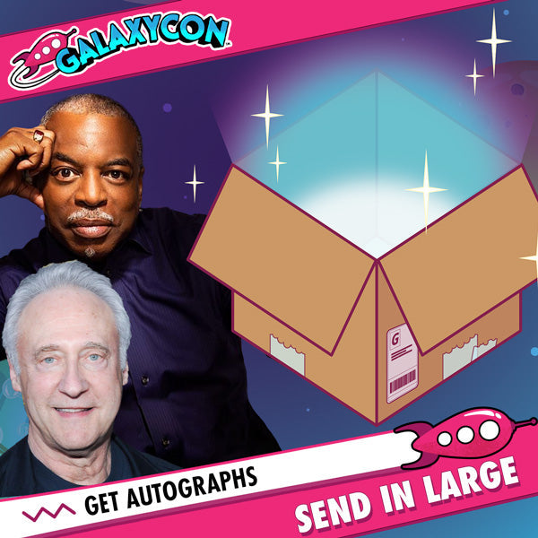 LeVar Burton & Brent Spiner: Send In Your Own Item to be Autographed, SALES CUT OFF 11/5/23