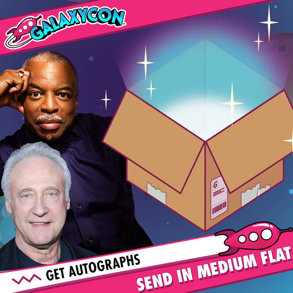 LeVar Burton & Brent Spiner: Send In Your Own Item to be Autographed, SALES CUT OFF 11/5/23