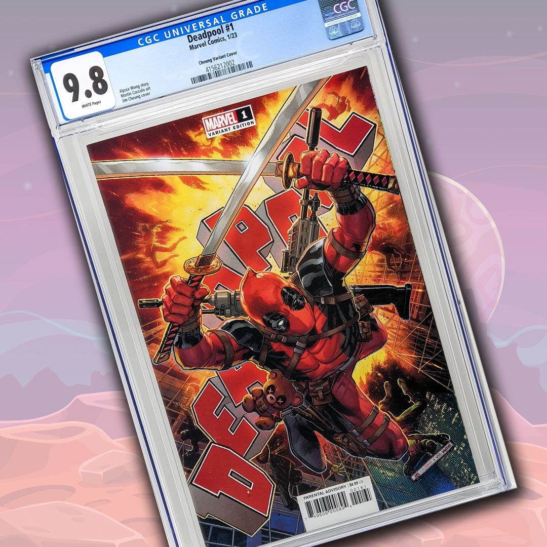 Deadpool #1 Cheung Variant Cover Marvel Comics CGC Universal Grade 9.8