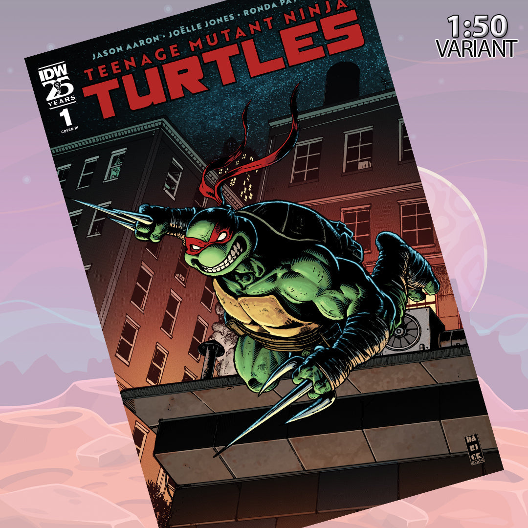 Presale: Teenage Mutant Ninja Turtles 2024 #1 Robertson 1:50 Variant Comic Book