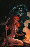 Red Sonja #1 Exclusive GalaxyCon Tim Seeley Virgin Cover Variant Comic Book