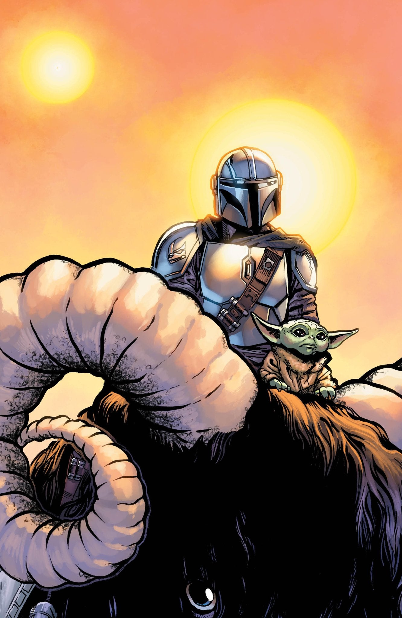 Star Wars The Mandalorian Season 2 #1 GalaxyCon Exclusive Virgin Variant Comic