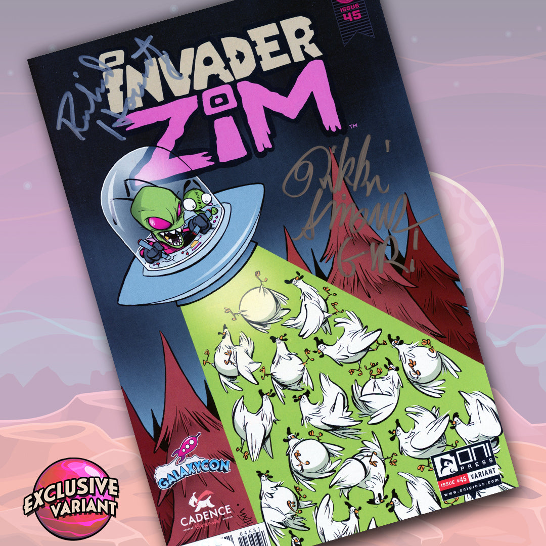 Invader Zim Comic #45 Signed Autograph Horvitz Simons JSA Certified GalaxyCon