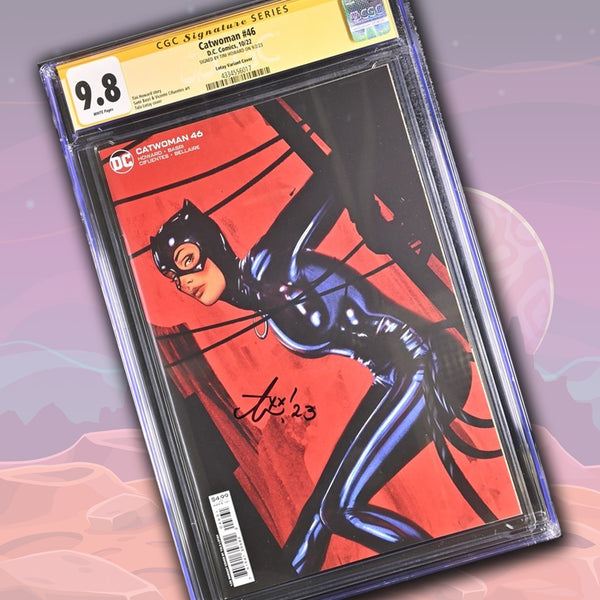 Catwoman #46 Lotay Variant Cover CGC Signature Series 9.8 Signed Tini Howard