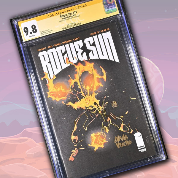 Rogue Sun #13 Image Comics CGC Signature Series 9.8 Signed Luana Vecchio